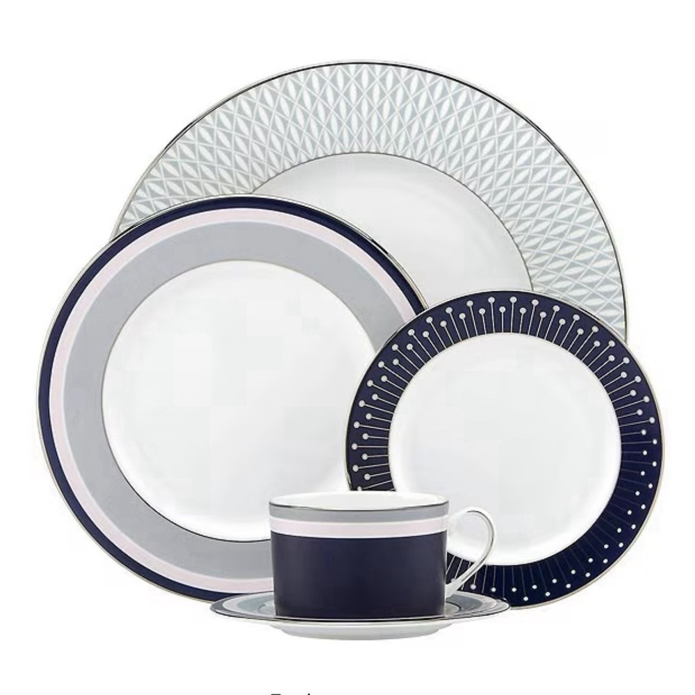Kate‎ Spade (Lenox) MERCER DRIVE 5 Piece Place Setting(s), NEW in BOX